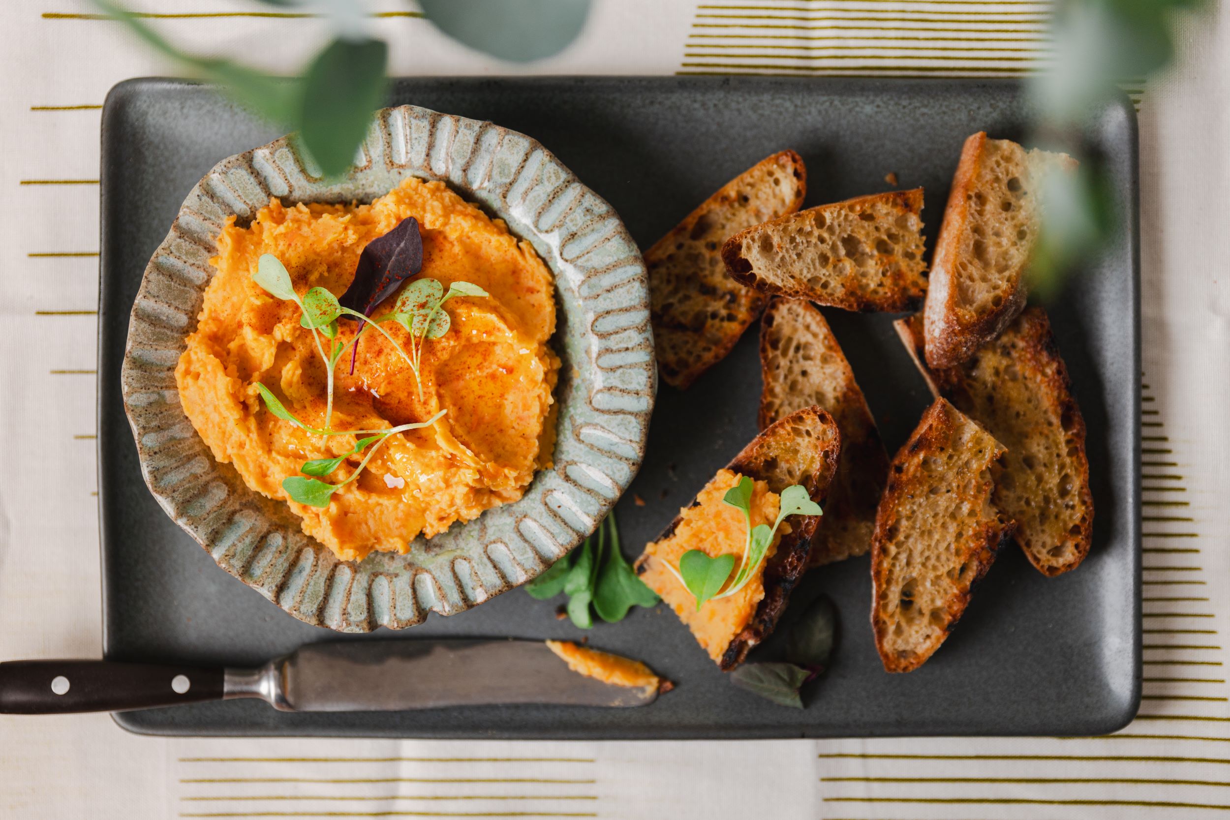 Roasted carrot spread - Climate Friendly Veggie Food